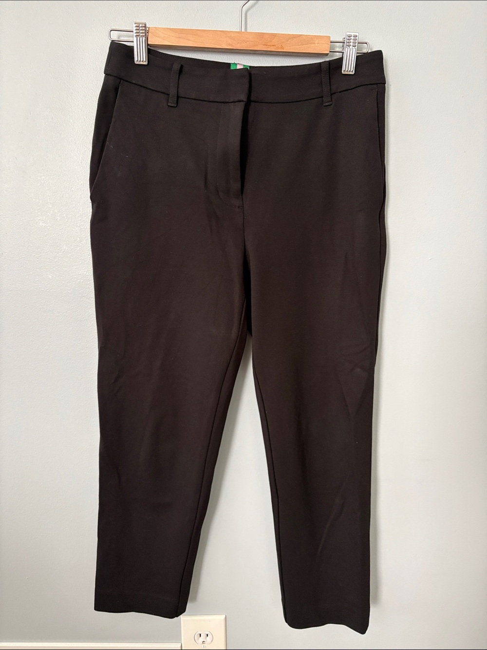 Boden Black Ponte Trousers